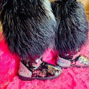 Faux Fur Boots